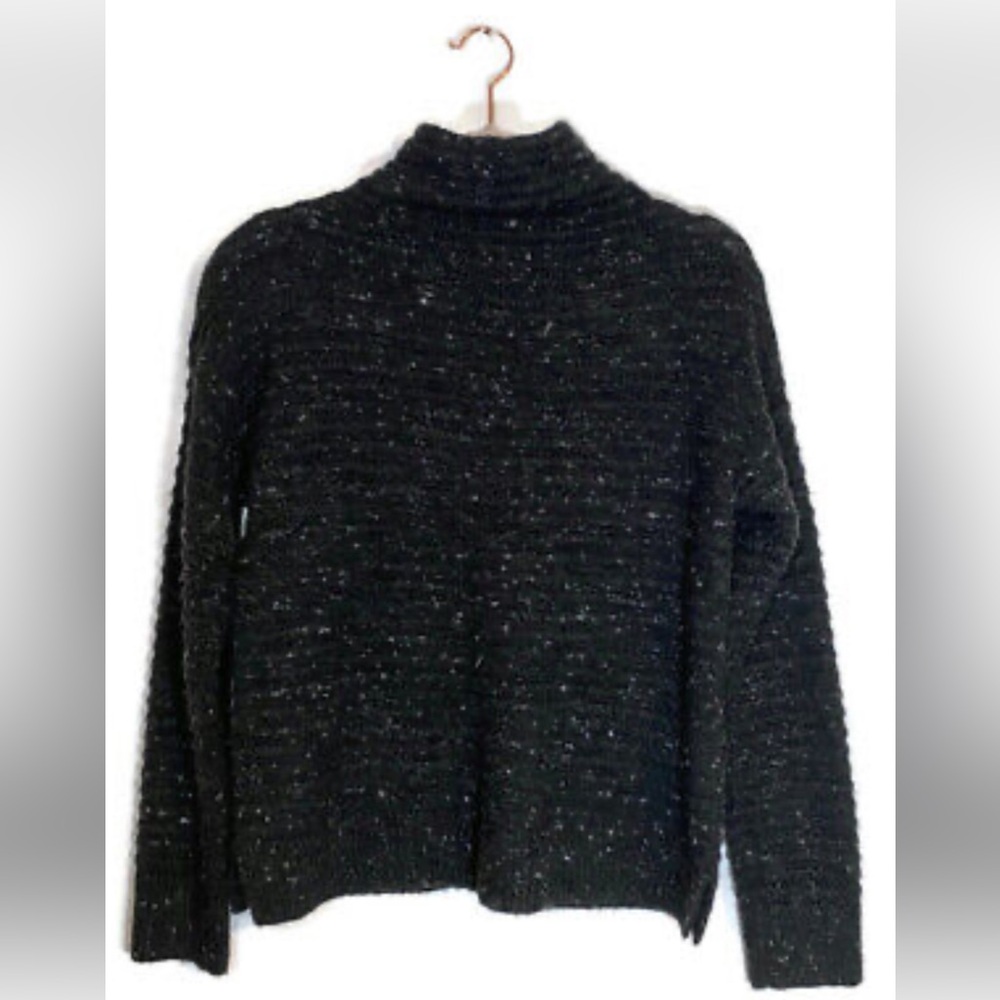 Madewell ribbed speckled turtleneck
